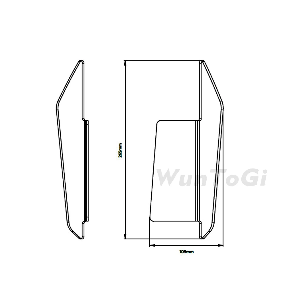 Motorcycle Accessories Side Windshield Windscreen Upper Wind Deflector For BMW F900XR F900 XR F 900 XR f900 xr f900xr 2020 2021