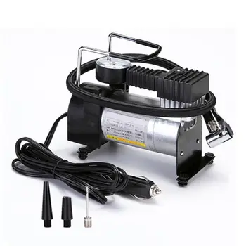 

Household Car Emergency Metal Single Cylinder Tire Pump Metal Tire Inflator Extension Air Hose Compressor Filler Supply