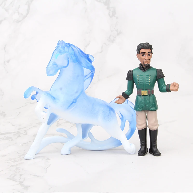 Новейшие фильмы Disney Frozen 2 5 11 см принцесса Эльза Анна Кристофф Свен Олаф Аниме ПВХ