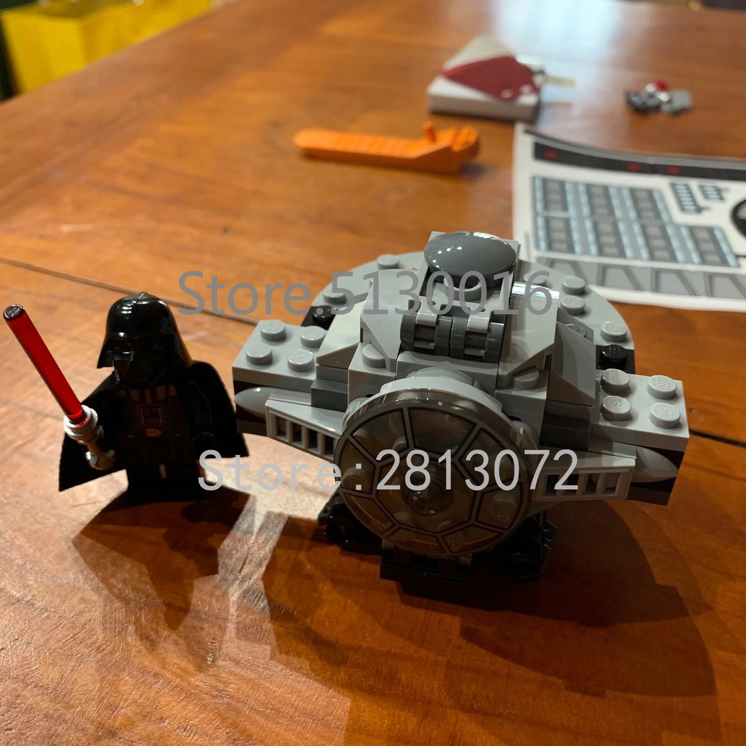 Замок Дарта Вейдера 05152 Star 75251 Buliding Star Blocks Wars 1187 шт. игрушки в подарок DIY Кирпичи совместимые 1080