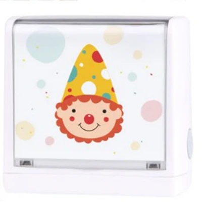 name stamp-20 Customized Waterproof No Fade Name Stamp Baby Stamps Ticker Cartoon Seal For Children Baby Pet For Cloth Shoe Quilt Cup - Цвет: name stamp-20