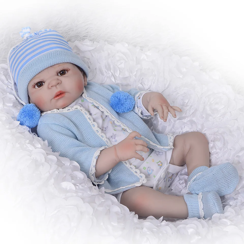 

Keiumi Reborn Baby Doll 23-Inch 57 Cm Model Baby Realistic Fashion BOY'S-Hot Selling