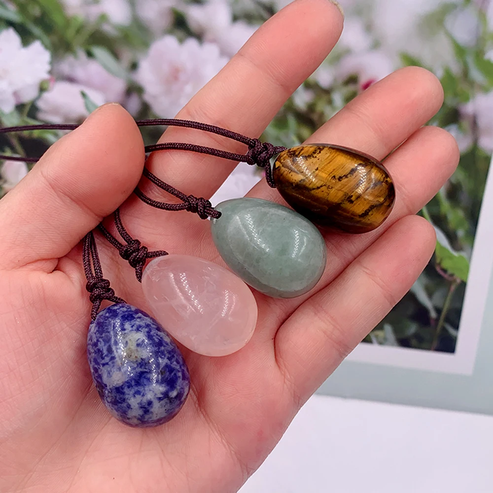 Orecchini Pendenti A Goccia In Pietre Naturali - Labradorite, Nuova Giada Serpentina - Placcato Oro Rosa 14K - Geometrici Multi-Tier - 3