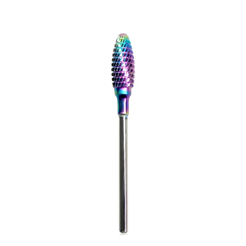 diagonal grain Вольфрам Карбид Nail сверло файлы дрель ногтей Маникюр бит резак профессиональный Электрический Маникюр машина Diamond аксессуары - Цвет: diagonal grain