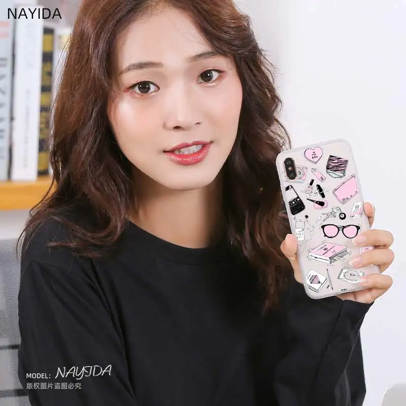 Модный мягкий чехол для Xiaomi Redmi 9A 8A 7A 6A Note 9 8 7 6 5 Pro 8T 9S оболочка Girly Pastel Witch