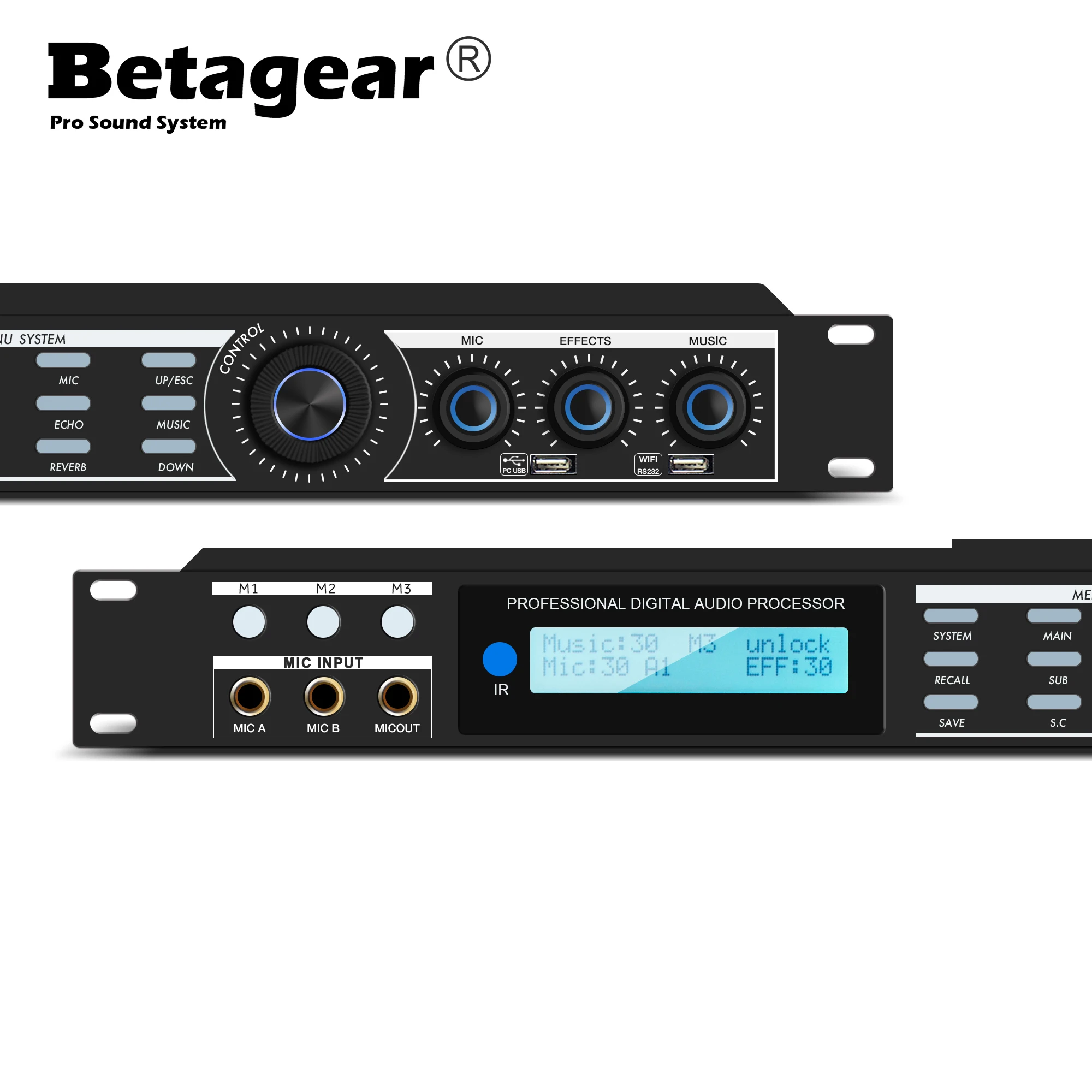 Betagear Professional karaoke effects loudspeaker