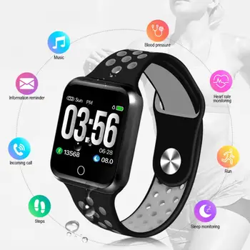 

Smart Watches Colorful Screen Sport Modes Life Waterproof Blood Pressure Heart Rate Monitor Smartwatch Men Smart Sleep Monitor