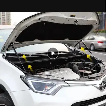 

Manganese steel Engine Cover Supporting Rod Hydraulic Hood Support Poles Gas Springs For Toyota RAV4 2013 -2018