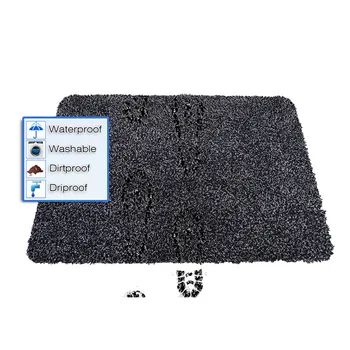 

Magic Super Absorbent Fibers Mat Cleaning Fast Drying Non Slip Door Mat 46x70cm Keeping Floors Clean And Dry BV789
