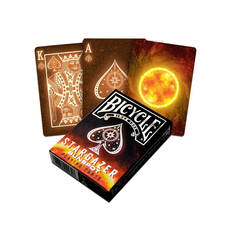 Велосипед Stargazer Sunspot колода игральных карт коллекционный покер USPCC Ограниченная