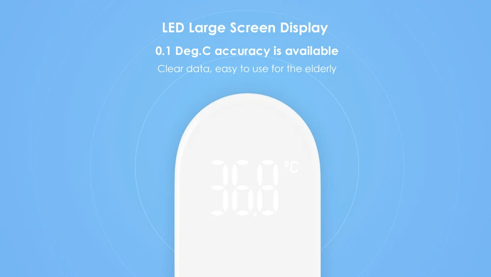 Xiaomi Ihealth термометр Точный Цифровой термометр Fever клинический инфракрасный индукционный датчик температуры светодиодный термометр