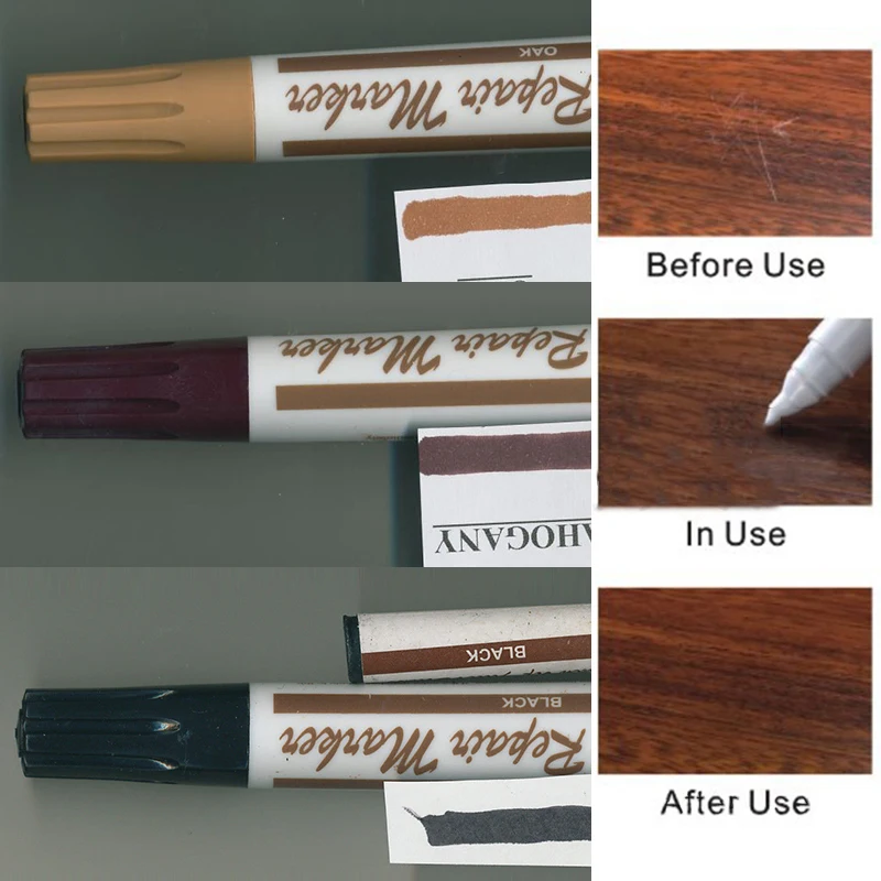 Scratch Damage Repair Pen Touch Up Marker Furniture Flooring