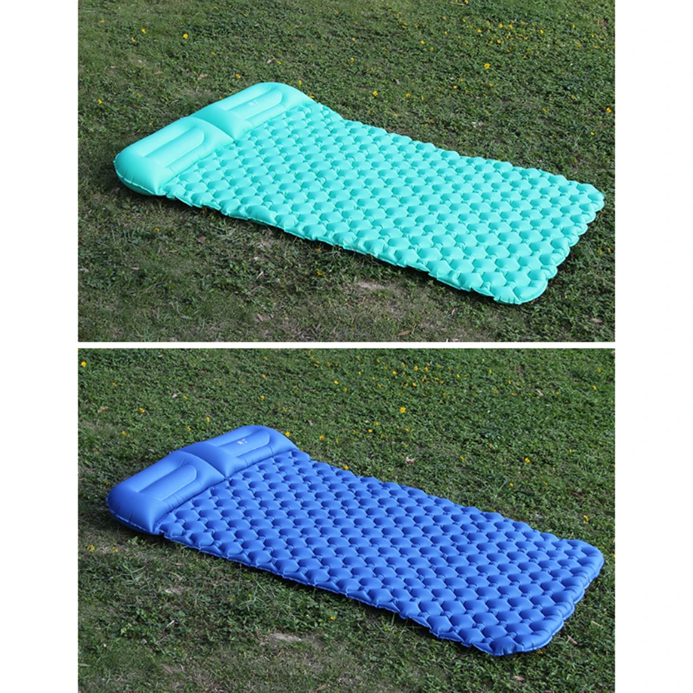 Camping Tent Air Mats Outdoor 2 Person Inflatable Sleeping Cushion Picnic Beach Rest Soft Mattress Camping Mat