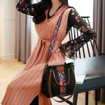 

4PCS/Set Women Lady Leather Shoulder Bag Handbag Satchel Top Handle Bag Hobo Clutch Coin Purse Wallet M5TE