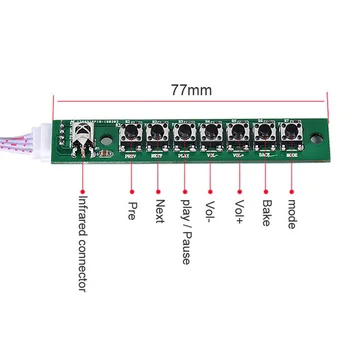 

4.3 Inch E-book LCD Screen Audio Video Lossless Space Saving Strong Compatible Decoder Board Multi Functional Bluetooth Receiver
