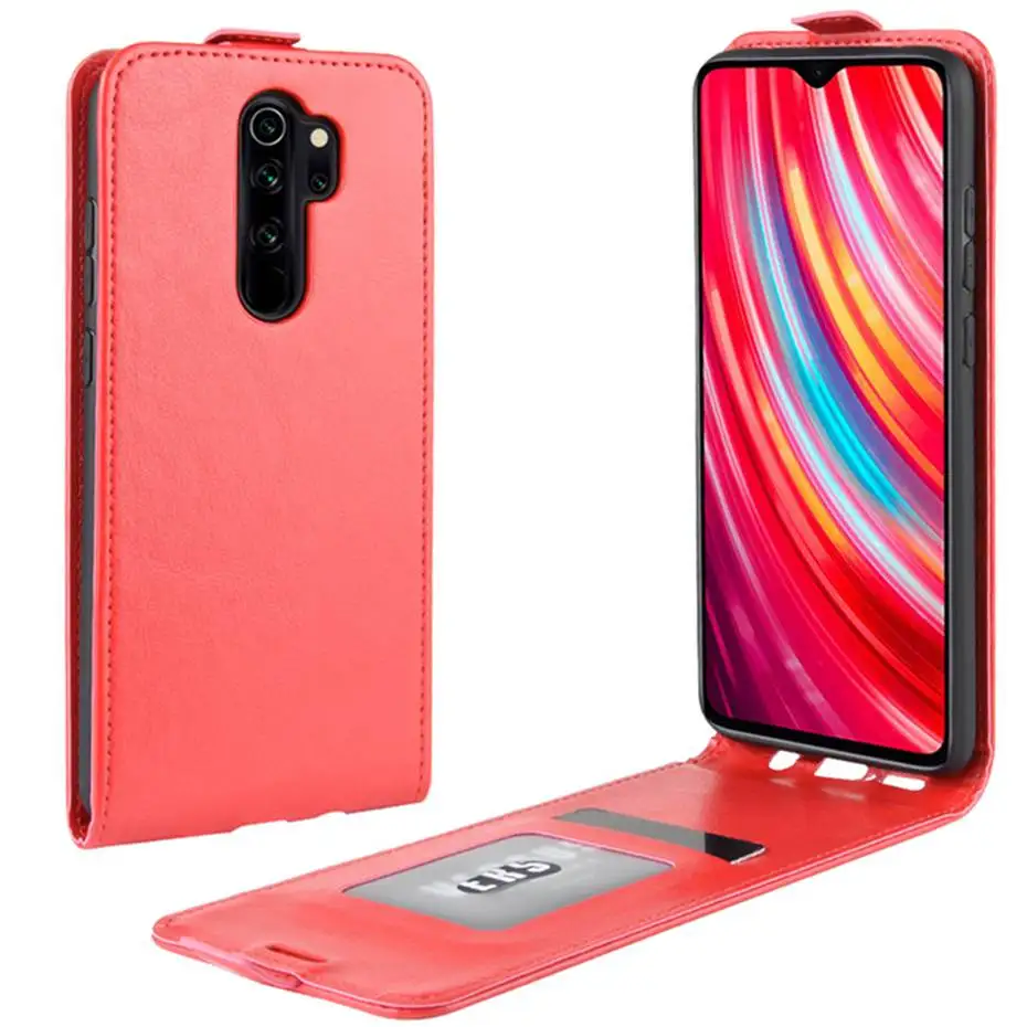 Роскошный, вертикальный, откидной Чехол для Redmi Note 8 Pro из искусственной кожи чехол для Xiaomi Redmi Note 8 Pro Чехол Флип Бумажник кожаный чехол