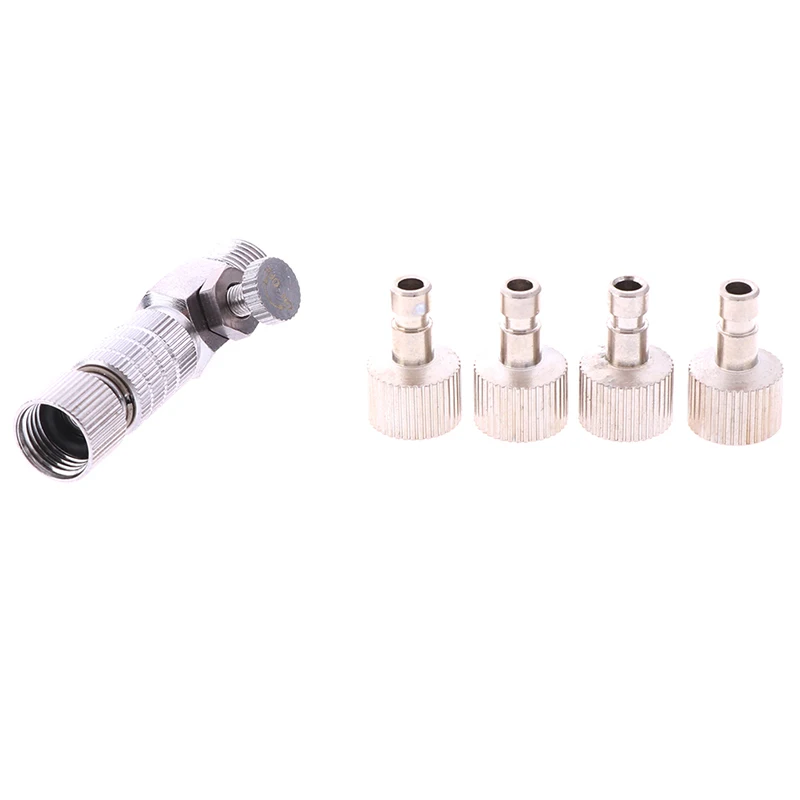 1pc Model Quick Plug Connector Airbrush Quick Release Coupling Disconnect Adapter With 1/8