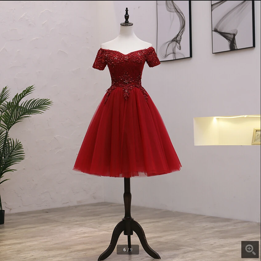 vestido de festa кружевное платье трапециевидной формы с коротким v-образным вырезом для выпускного вечера платья с корсетом для маленьких девочек, вечерние платья, коктейльные платья