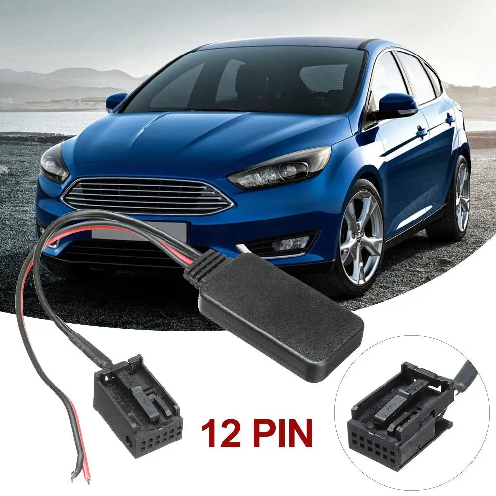 Bluetooth Audio Cable For Ford For Focus Mk2: 2005 Onwards For Ford For C-MAX Mk1: 2003 Onwards For Ford For Mondeo Mk3