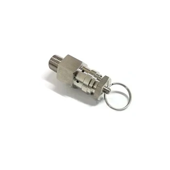 

SS304 stainless steel air compressor safety valve 1/4 NPT pressure relief valve 1bar steam generator boiler parts