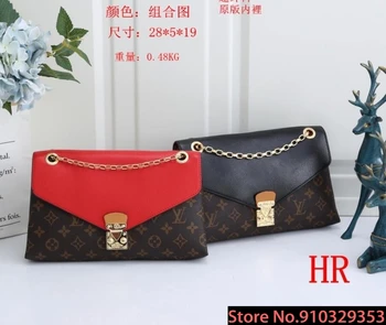 

Luxury Leather Handbags Women Bags Designer Brand Women's Shoulder Bags Large Capacity Ladies Hand Bags L476 Louis Vuitton LV-