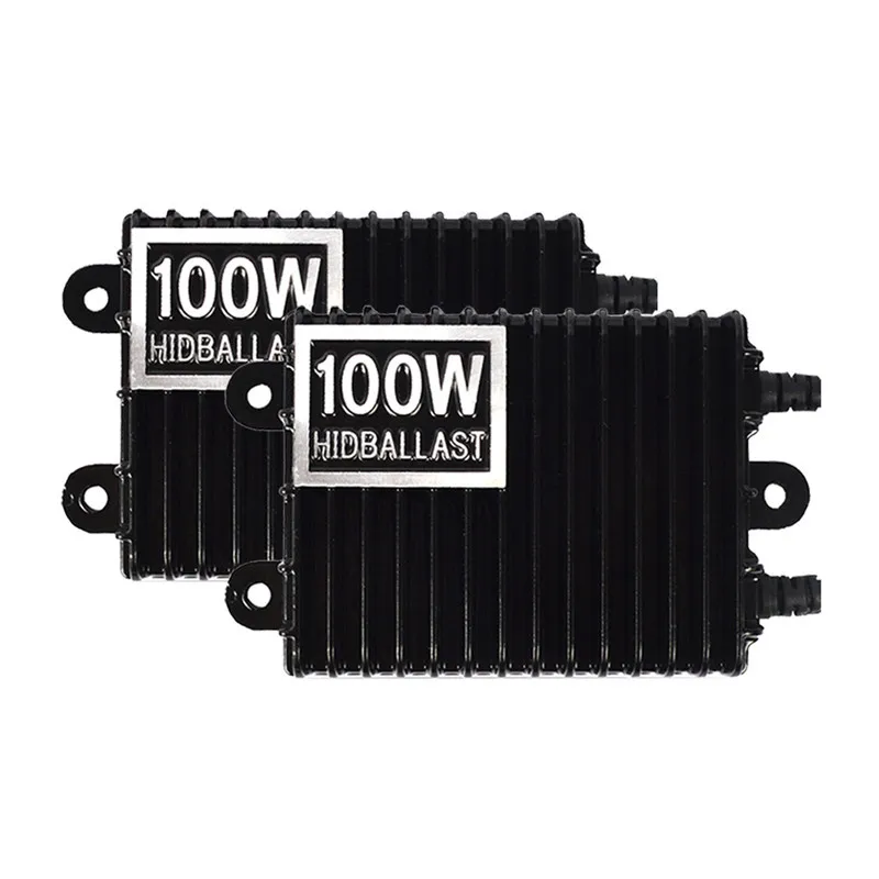 HCDLT 100W HID Xenon Headlight Ballast AC 12V Slim High Power Ballast Replacement For 100W Car Light Kit Xenon H1 H3 H7 H11 (6)