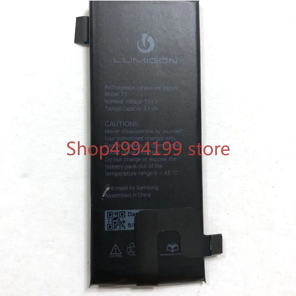 

3.84v 8.4wh Rechargeable phone battery For Lumigon t3 T3 Cell phone batterie