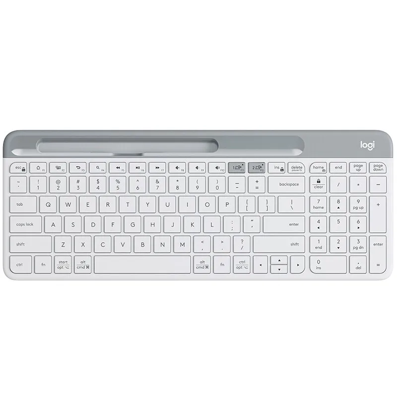 computer keyboard computer peripheral Logitech Original K580 2.4G Wireless Office Keyboard Ultra-thin Dual Mode Multi-Device for Cell Phone Computer Tablet Logitech best computer keyboard Keyboards