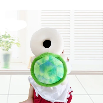 

Plush Cotton Little Turtle Shape Baby Breathable Headrest Head Protection Pads Back Pads Baby Toddler Anti-collision Head Caps
