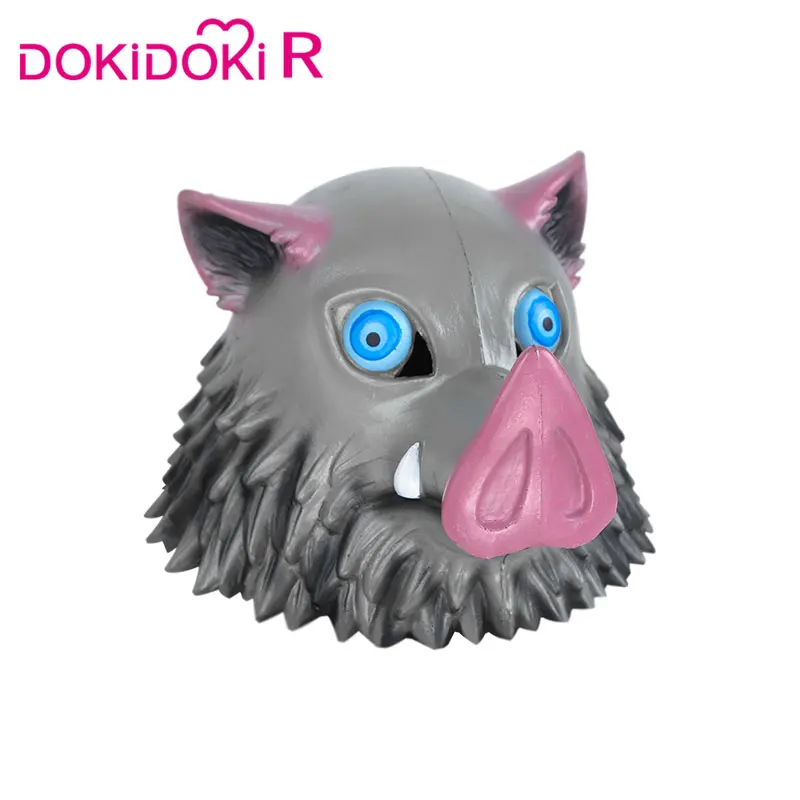 DokiDoki-R, аниме, убийца демона: Kimetsu no Yaiba, косплей, хашибира, иносук, костюм для мужчин, Kimetsu no Yaiba, косплей, костюм Inosuk