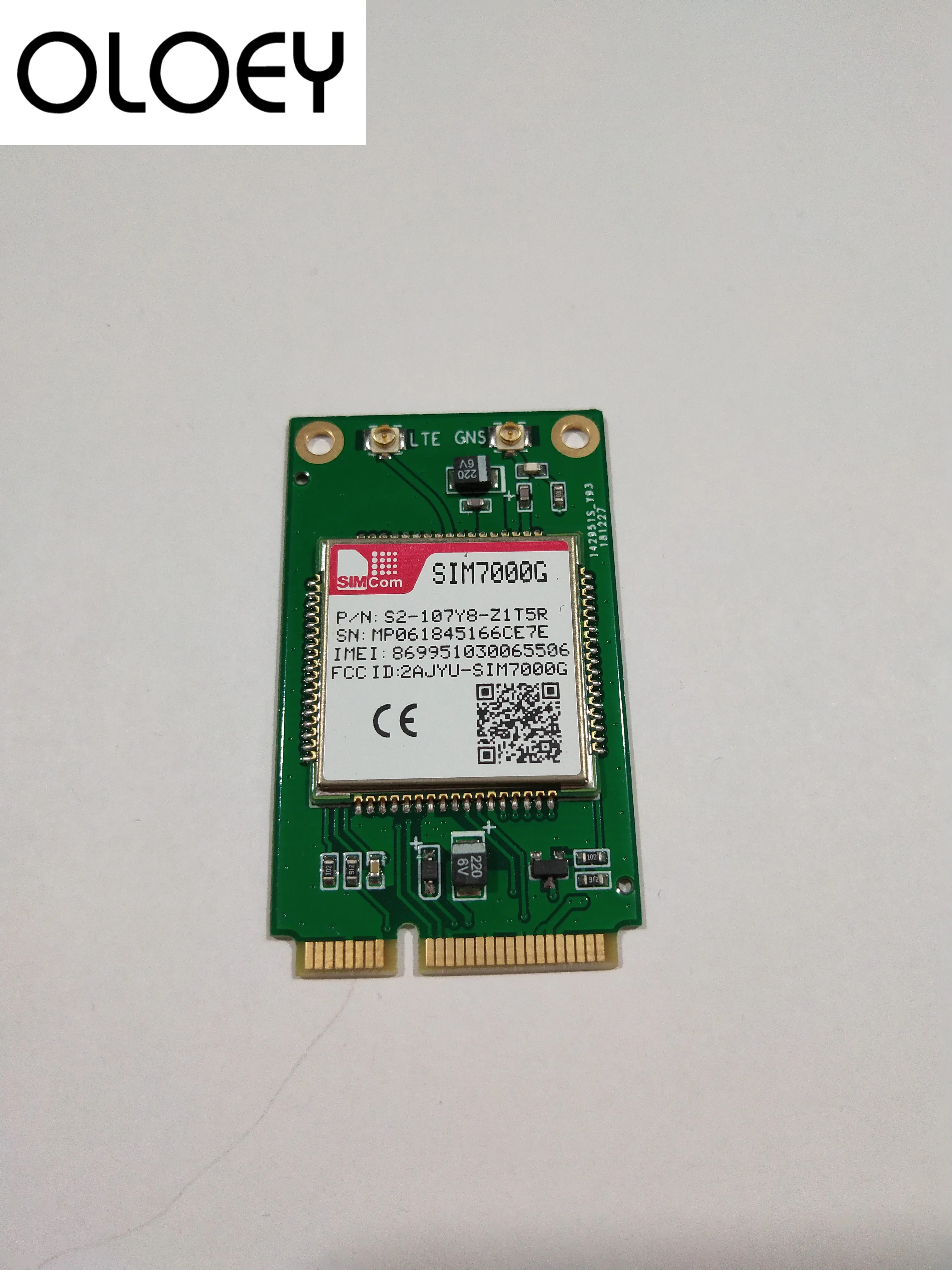 

SIMcom SIM7000G MINIPCIE CAT-M1+NBIOT EMTC wireless Module, 100% brand new original