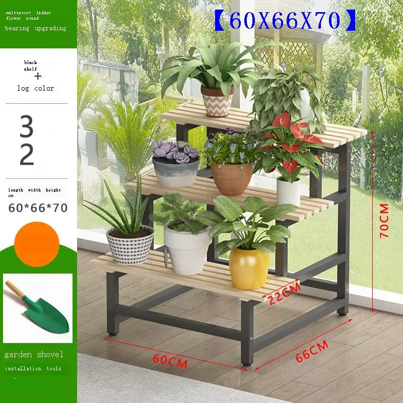 Huerto Urbano Madera Varanda для внутренней лестницы Estanteria Para Plantas растительная стойка