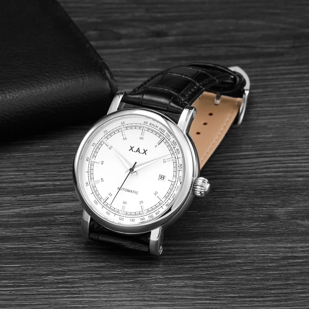 Tanie Markowe męskie zegarki Auto Movement zegarki wodoodporne męskie duże zegarki marki Swiss Design