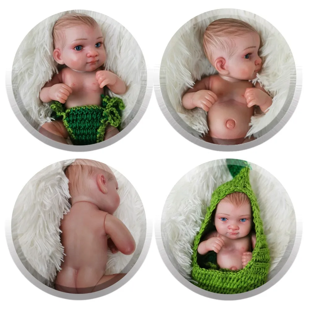 10 дюймов Reborn Baby Dolls силиконовые реалистичные куклы для новорожденных очаровательные Bebes Младенцы Reborn Doll игрушки кукла для детей Подарки