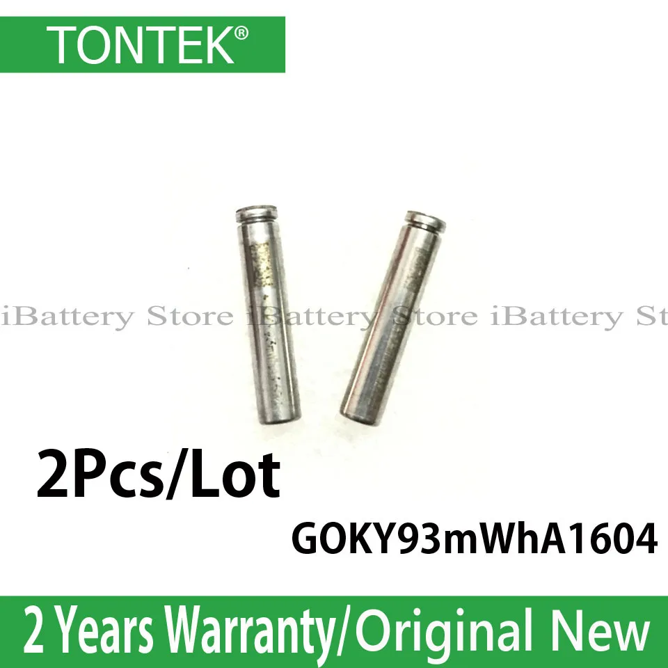 Сменный аккумулятор GOKY93mWhA1604 2 шт./лот для Apple Airpods 1st 2nd A1523 A1722 A2032 A2031|Аккумуляторы