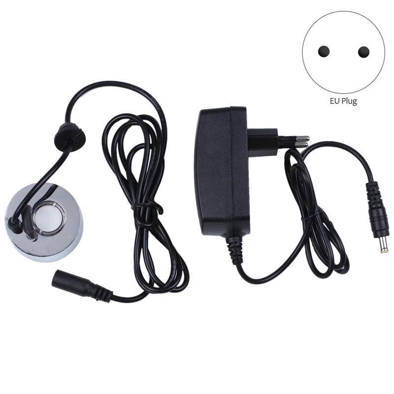 Ultrasonic Atomizer Accessories 45Mm DC 24V Humidifier Mist Maker Fogger EU Plug