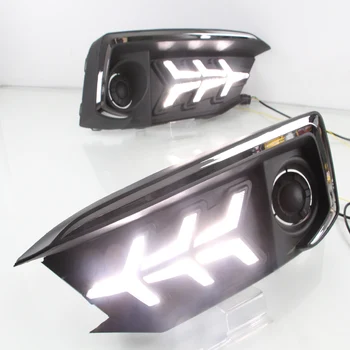 

Daytime Running Light For Honda Civic 2019 LED DRL fog lamp with dynamic Turn Signal Lamp for New Civic modification car styling