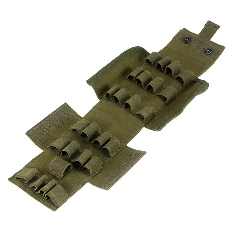 

CQC Tactical 12g dan jia dai Camouflage Accessory Kit CS Field Operations Portable Outdoor 25 Hole Hunting Shotgun Host Bag