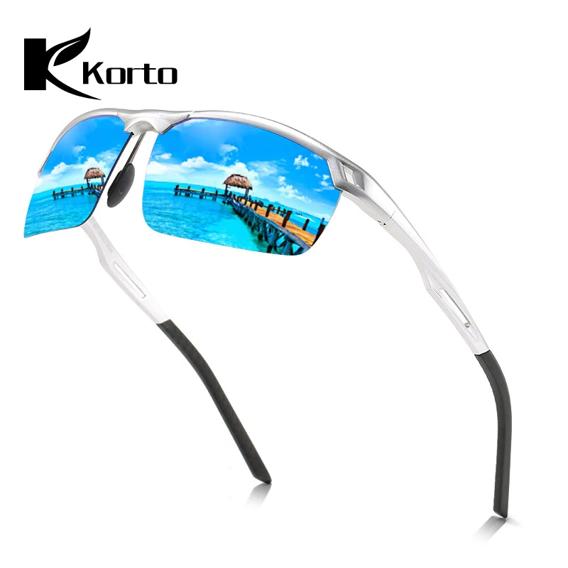 

Aluminum-magnesium Polarized Sunglasses Men Brand Designer Sports Glasses Rectangle Sun glasses Driving Goggles Gafas De Sol