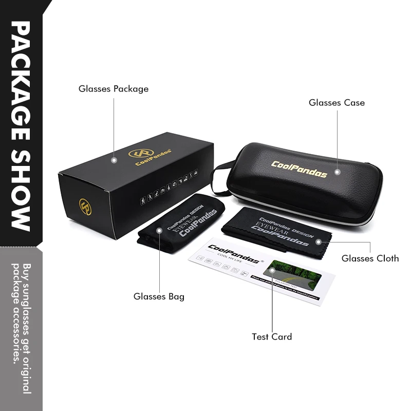 Квадратные фотохромные солнцезащитные очки для мужчин и женщин поляризационные