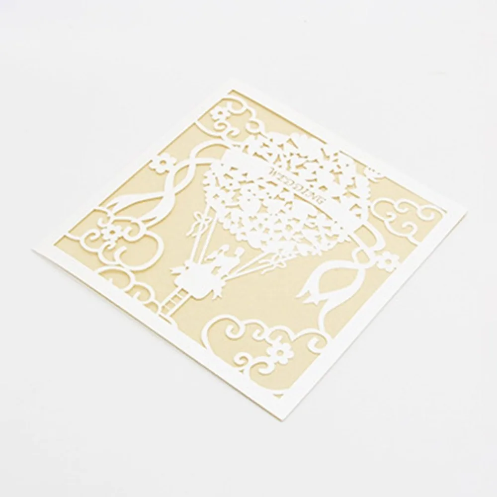  20PCS/SET Beautiful Luxurious Wedding Decoration Supplies Hollow Out Lace Engagement Wedding Party  - 4000266749628