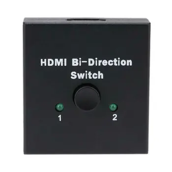 

2020 Newest 1x2 4k Hdmi Switch 2 Ports Bi-directional 2x1 Hdmi Switcher Splitter Supports Ultra Hd 4k 1080p 3d Hdcp Dropshipping