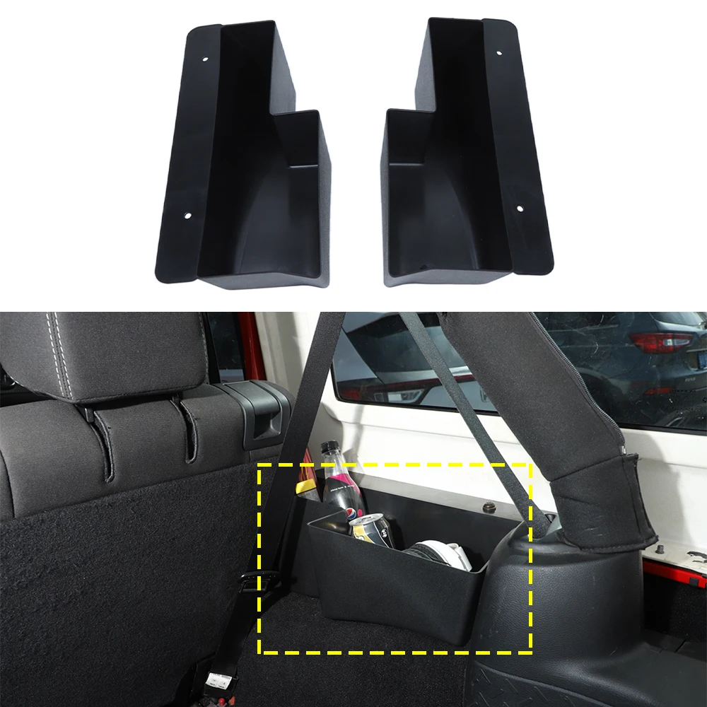 Car Interior Rear Trunk Storage Box Organizers Tray for Jeep Wrangler