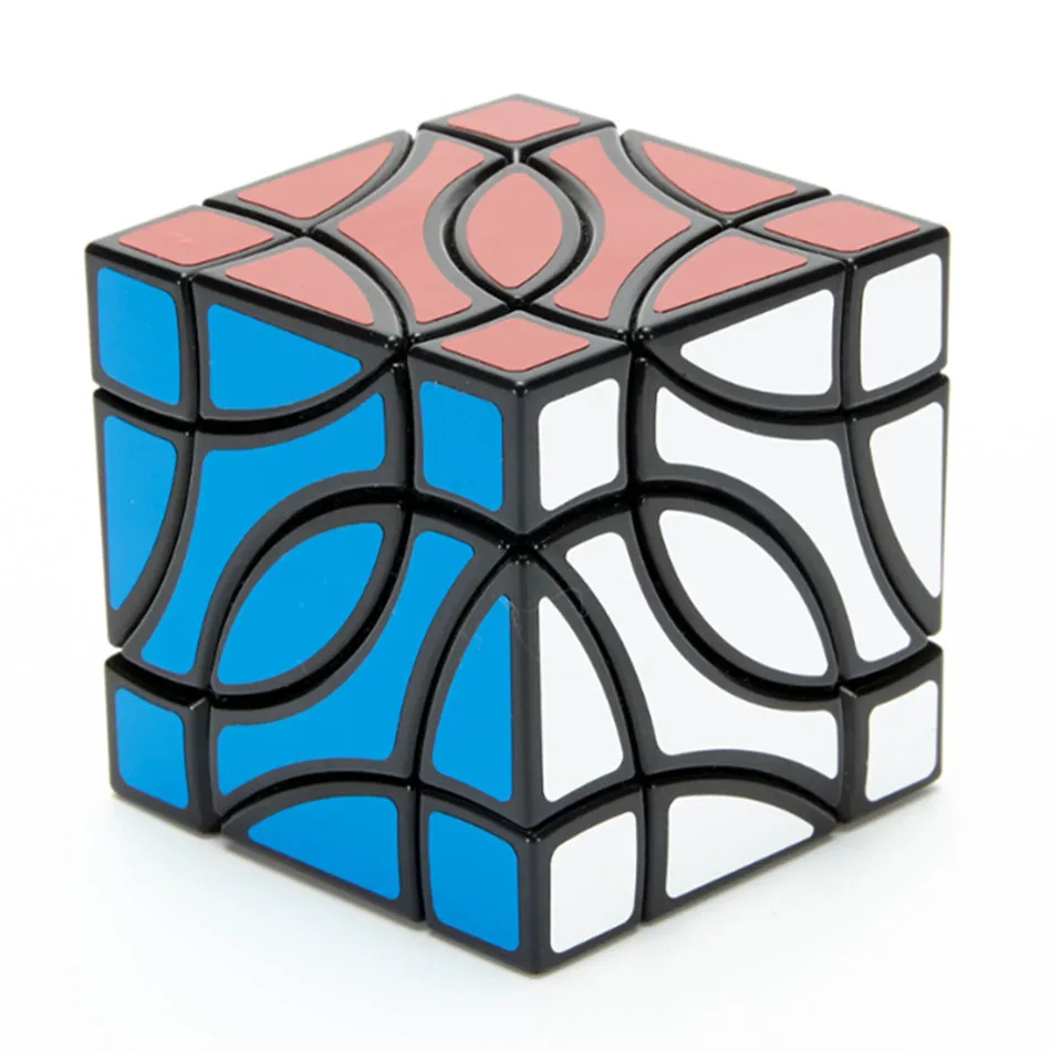 LanLan Cube Pisces Cube Pitcher 4-Corner Cube MagicFour Corner Cube Double Fish Professional Puzzle Antistress Educational Toys 4