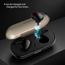 TWS Bluetooth 5 0 Headset Stereo Earbuds Earphone Sport Headset with Charging Box Wireless Headsets for xiaomi All Smart Phone