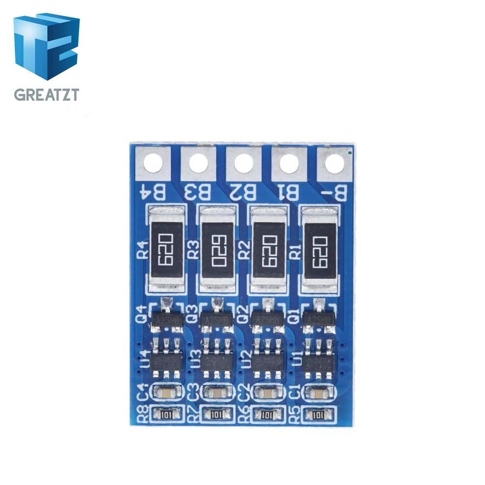 GREATZT 3S 4S 6S 7S 8S 21 в 4 2 плата балансировки литий ионных аккумуляторов 18650 функция