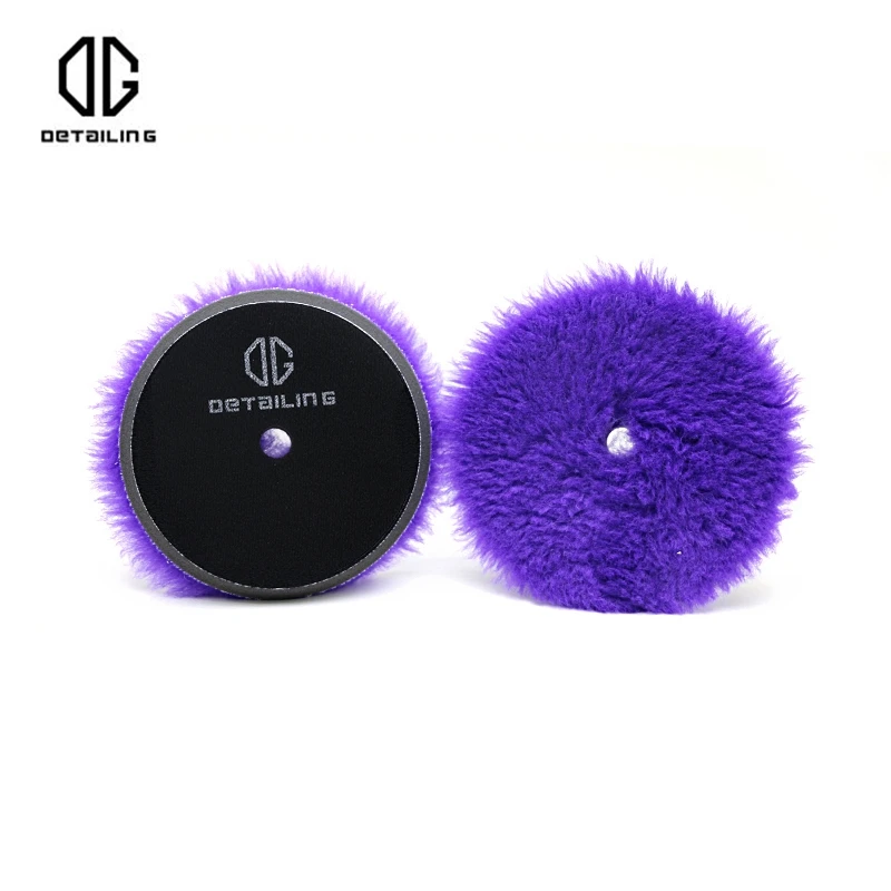 DETAILING 5"/6" Wool Polishing Disc Car Waxing Polishing ing Pad Car Paint Care Polisher Pads Auto Washing Accessories car polishing pad car polish pad wool polishing pad
