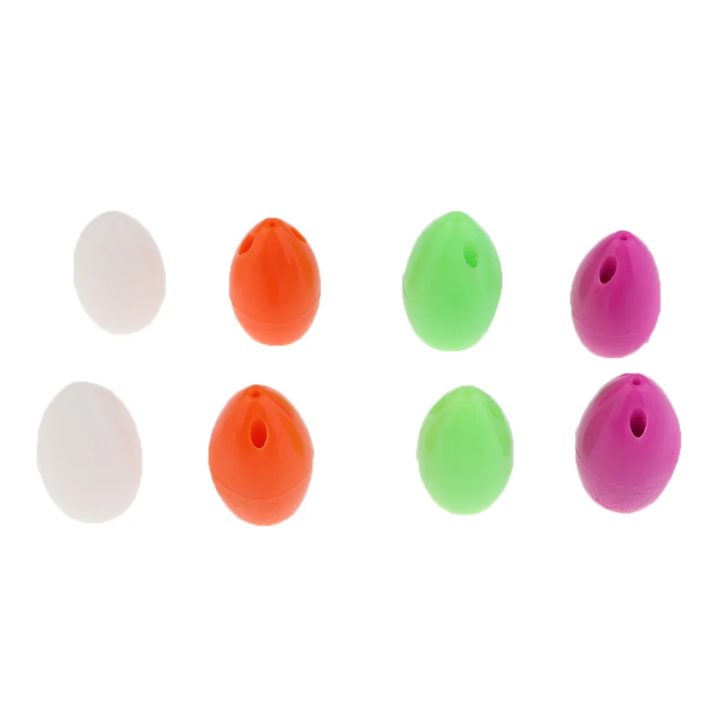 Perfeclan 8 Pieces Bombarda Floating Trout Pose Fly Fishing Floats 3.2g+4.2g