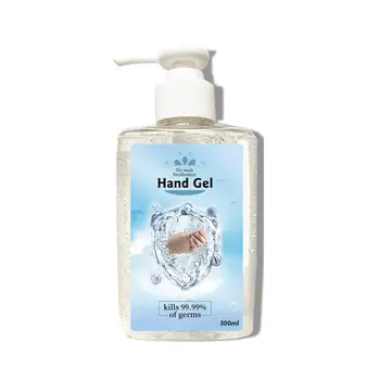 

2Pcs 300ML Household Travel Portable Hand Cleaner Sanitizer Hand Soaps Disposable Rinse Free Hand Sanitizer Gel Hand Wash Gel