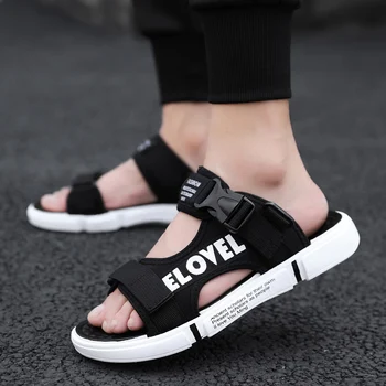 

2019 Sandals Summer Shoes Outdoor Men Breathable Beach Slippers Anti Skid River Sea Mules Man Mesh Sports Shoes Tenis Masculino